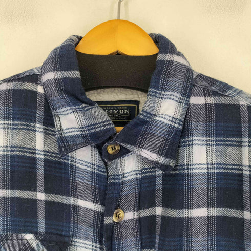 CANYON 裏ボア L/S チェックシャツジャケット メンズ import:L