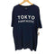TOKYO FANTASTIC ブランドロゴ インディゴ染め Tシャツ メンズ import:XL