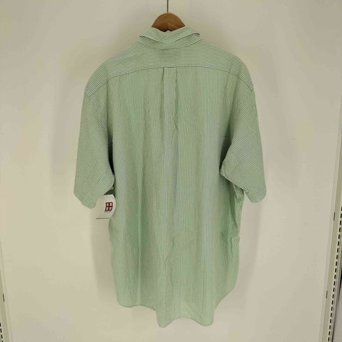 ラルフローレン RALPH LAUREN BLAKE ポニー刺繍 ストライプ シアサッカー B.D シャツ メンズ import:XL