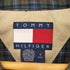トミーヒルフィガー TOMMY HILFIGER 90S コットン マルチポケット 比翼ジャケット 裏地チェック メンズ import:S
