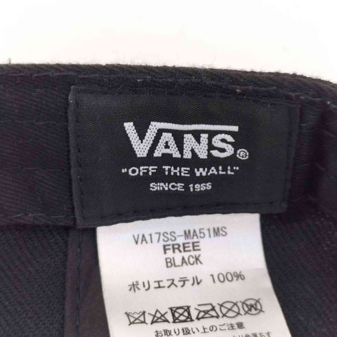 バンズ VANS 6パネルキャップ メンズ