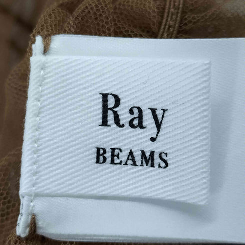 レイビームス Ray BEAMS 23SS チュール シャーリング Tシャツ レディース FREE