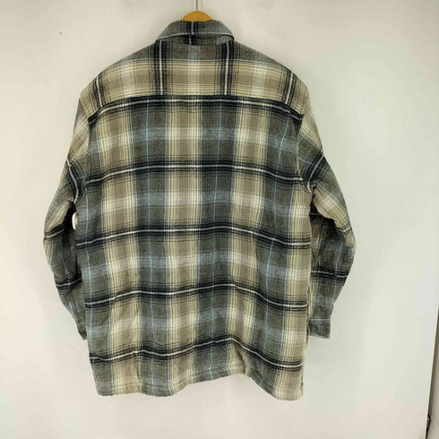 GRAND BANKS 裏ボアチェック L/S シャツジャケット メンズ import:L