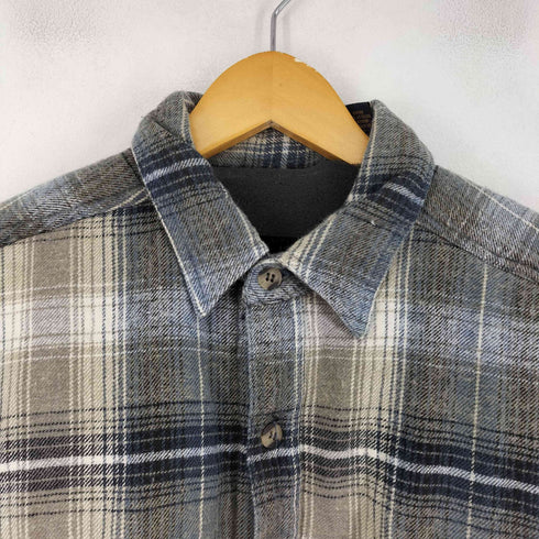 GRAND BANKS 裏ボアチェック L/S シャツジャケット メンズ import:L