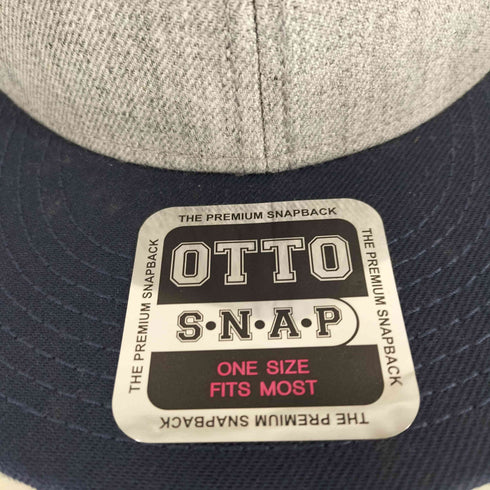 オット otto 6パネル ベースボール キャップ ヘザーグレー メンズ ONE SIZE