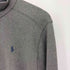 ポロラルフローレン POLO RALPH LAUREN ポニー刺繍 ハーフジップアップ プルオーバー 襟裏チェック レディース import:XL
