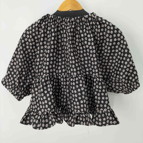シスタージェーン SISTER JANE Picotee Jacquard Tiered Top 花柄ジャガードティアードトップス レディース JPN:S