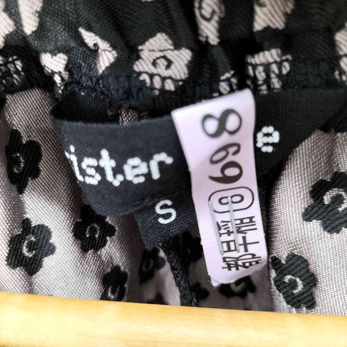 シスタージェーン SISTER JANE Picotee Jacquard Tiered Top 花柄ジャガードティアードトップス レディース JPN:S