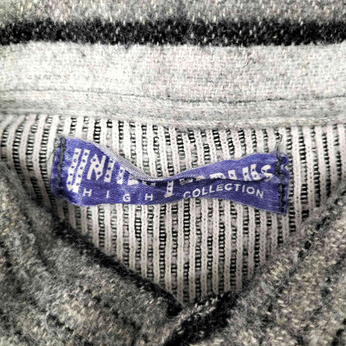 L/S ボーダーデザインシャツ メンズ