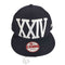 ニューエラ NEW ERA 9FIFTY XXIV ロゴ刺繍 6パネル キャップ メンズ ONE SIZE