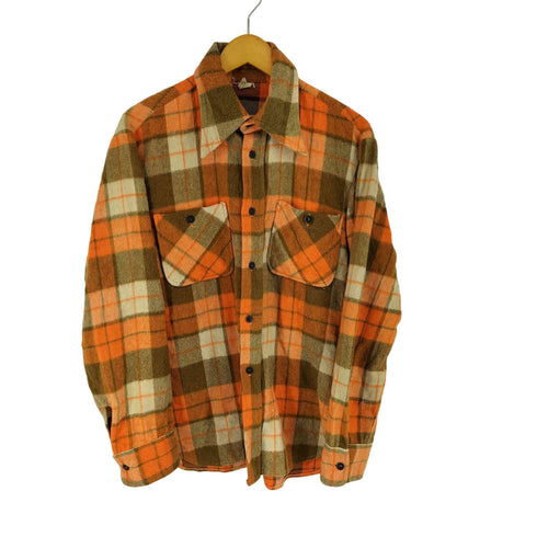 70-80S L/S チェックアクリルシャツ メンズ JPN:4