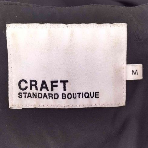 クラフトスタンダードブティック CRAFT STANDARD BOUTIQUE 中綿 ノーカラーブルゾン レディース JPN:M