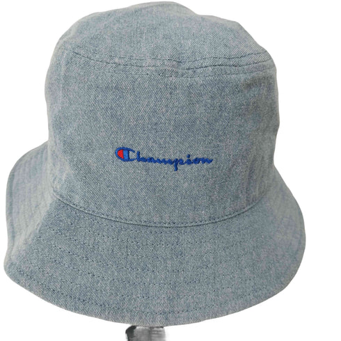 チャンピオン Champion ロゴ刺繍インディゴバケットハット レディース 57.5