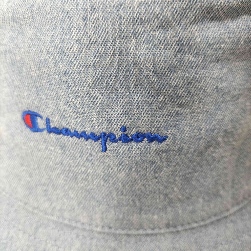 チャンピオン Champion ロゴ刺繍インディゴバケットハット レディース 57.5