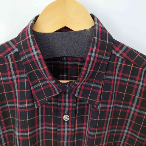 SOUTHERN FIELDS LL オーバーサイズワンポケットL/Sチェックシャツ メンズ LL