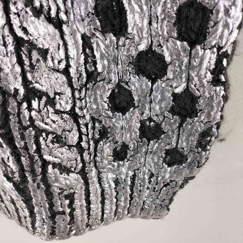メゾンスペシャル MAISON SPECIAL Metallic Foil Cable Vest レディース