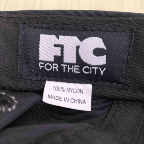 エフティーシー FTC フロントロゴプリントジェットキャップ メンズ