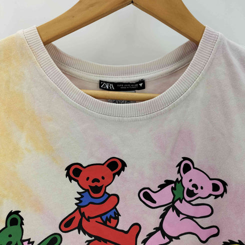 ザラ ZARA タイダイ柄グラフィックTee レディース import:S