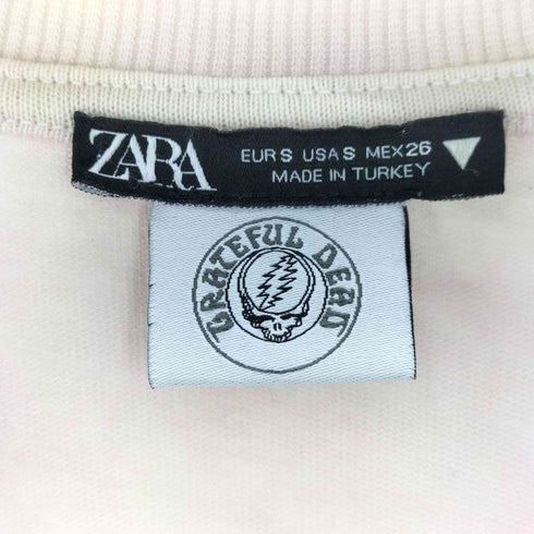 ザラ ZARA タイダイ柄グラフィックTee レディース import:S