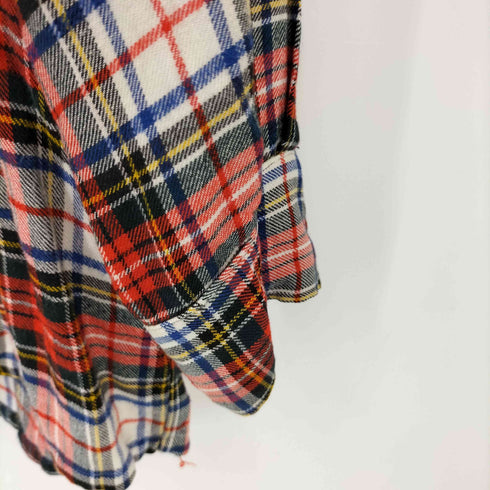 DEPINNA 60S~70S フラップポケット 剣襟 チェック L/S シャツ メンズ JPN:M