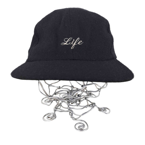 リブインファブアース ライフ L.I.F.E LIVE IN FAB EARTH ウールストラップバックキャップ メンズ
