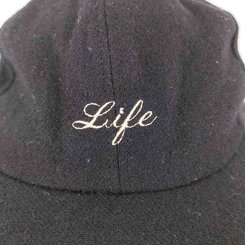 リブインファブアース ライフ L.I.F.E LIVE IN FAB EARTH ウールストラップバックキャップ メンズ