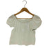 Didot.showroom パフオフショルコットンブラウス レディース FREE