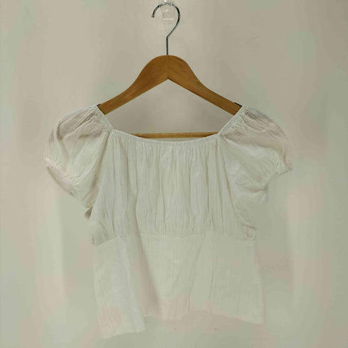 Didot.showroom パフオフショルコットンブラウス レディース FREE