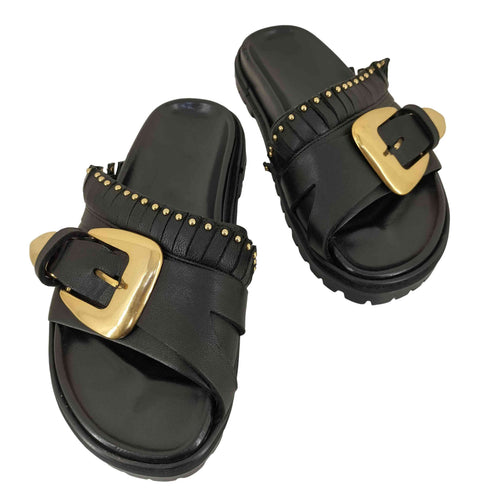 ピッピシック PIPPICHIC バックルサンダル レディース EUR:35