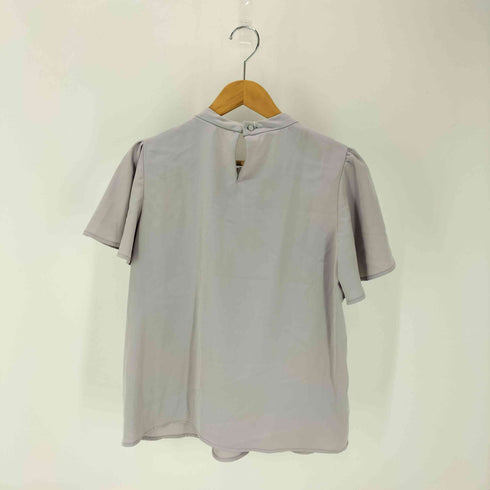 ナチュラルクチュール natural couture ゴールドバー付ボウタイブラウス レディース FREE