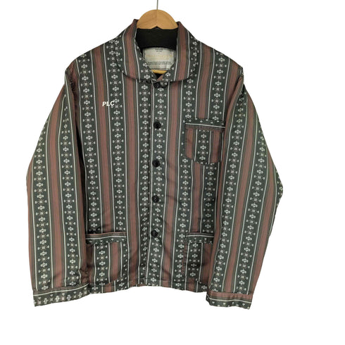 PURLICUE 総柄シャツジャケット メンズ import:M