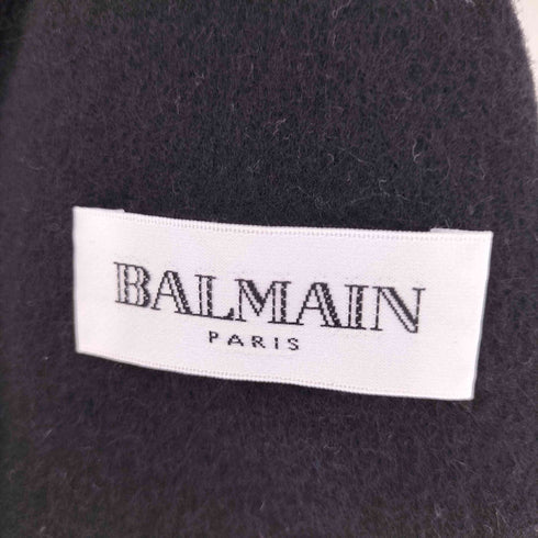 バルマンパリ BALMAIN PARIS フリンジ マフラー レディース