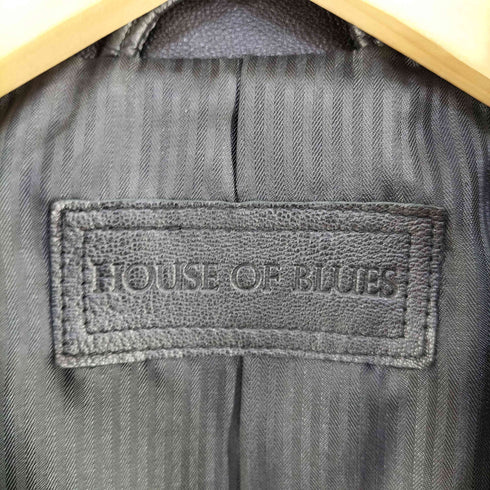 ハウスオブブルース house of blues ラムレザーダブルライダースジャケット メンズ JPN:M