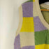 PRODUCTION GARDEN マルチカラー モヘアライクニットベスト レディース