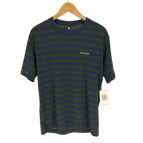 モンベル mont bell WIC.ボーダーT メンズ JPN:M