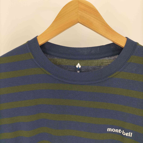 モンベル mont bell WIC.ボーダーT メンズ JPN:M