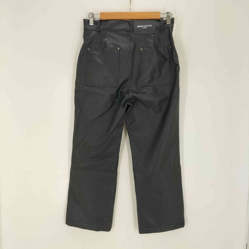 BASIC COTTON BASIC Leather Pants メンズ FREE