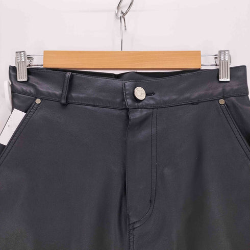 BASIC COTTON BASIC Leather Pants メンズ FREE