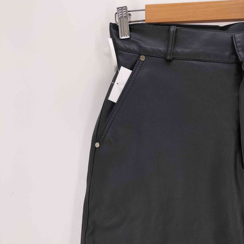 BASIC COTTON BASIC Leather Pants メンズ FREE