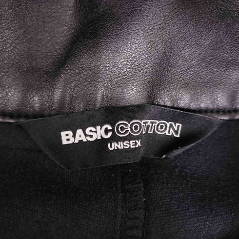 BASIC COTTON BASIC Leather Pants メンズ FREE