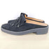 SYUMAN. 23SS Rubbersole mule ベルベットミュールローファー メンズ