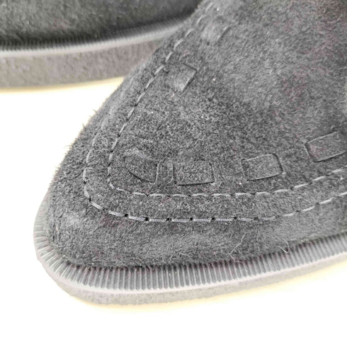 SYUMAN. 23SS Rubbersole mule ベルベットミュールローファー メンズ
