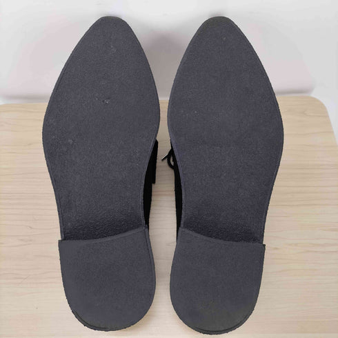 SYUMAN. 23SS Rubbersole mule ベルベットミュールローファー メンズ