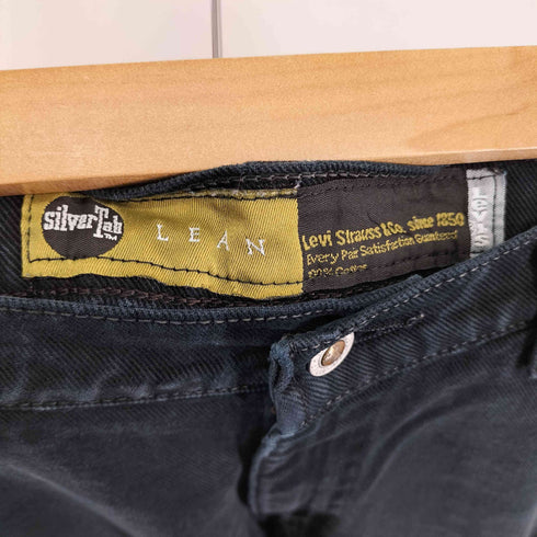 リーバイス Levis LEAN SILVER TAB ブラックデニムパンツ メンズ