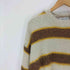 アダムエロペ Adam et Rope モヘアライク ボーダーニット メンズ JPN:M