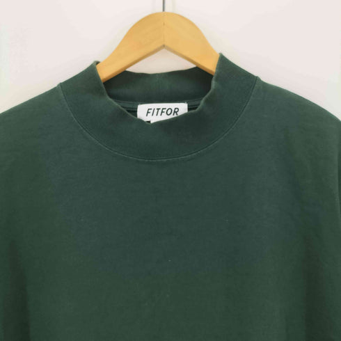 fitfor モックネック 長袖カットソー メンズ L