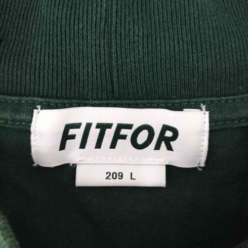 fitfor モックネック 長袖カットソー メンズ L
