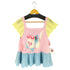 tntntutu S/S デザインニットワンピース レディース