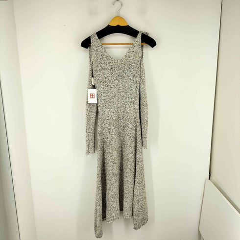 アーバン レヴィヴォ URBAN REVIVO デザインニットワンピース レディース US:10