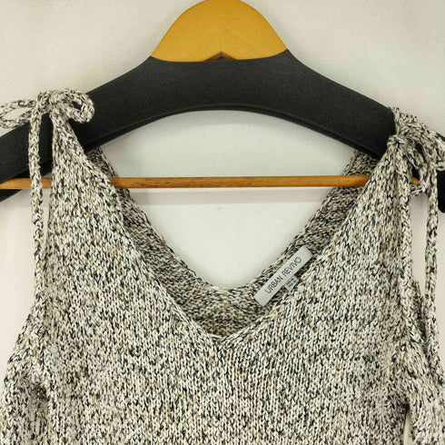 アーバン レヴィヴォ URBAN REVIVO デザインニットワンピース レディース US:10